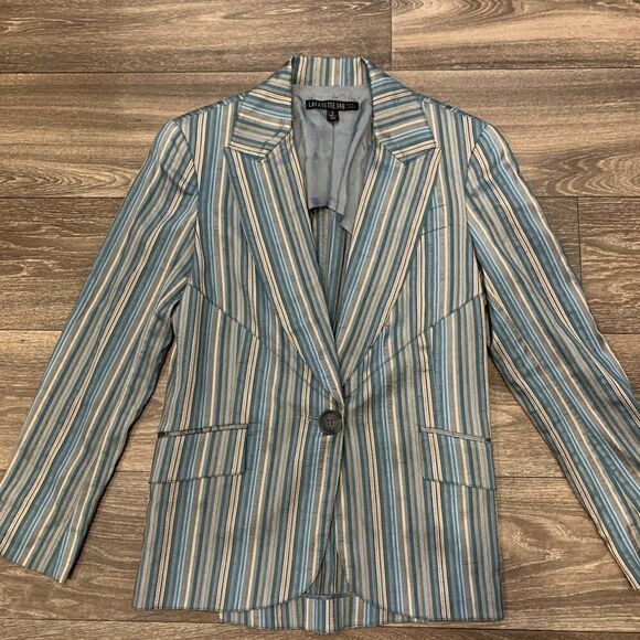 Lafayette 148 New York Blazer. Size: 0. - Picture 6 of 6